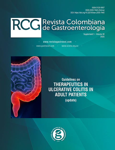 Guidelines on therapeutics in ulcerative colitis in adult patients (update)